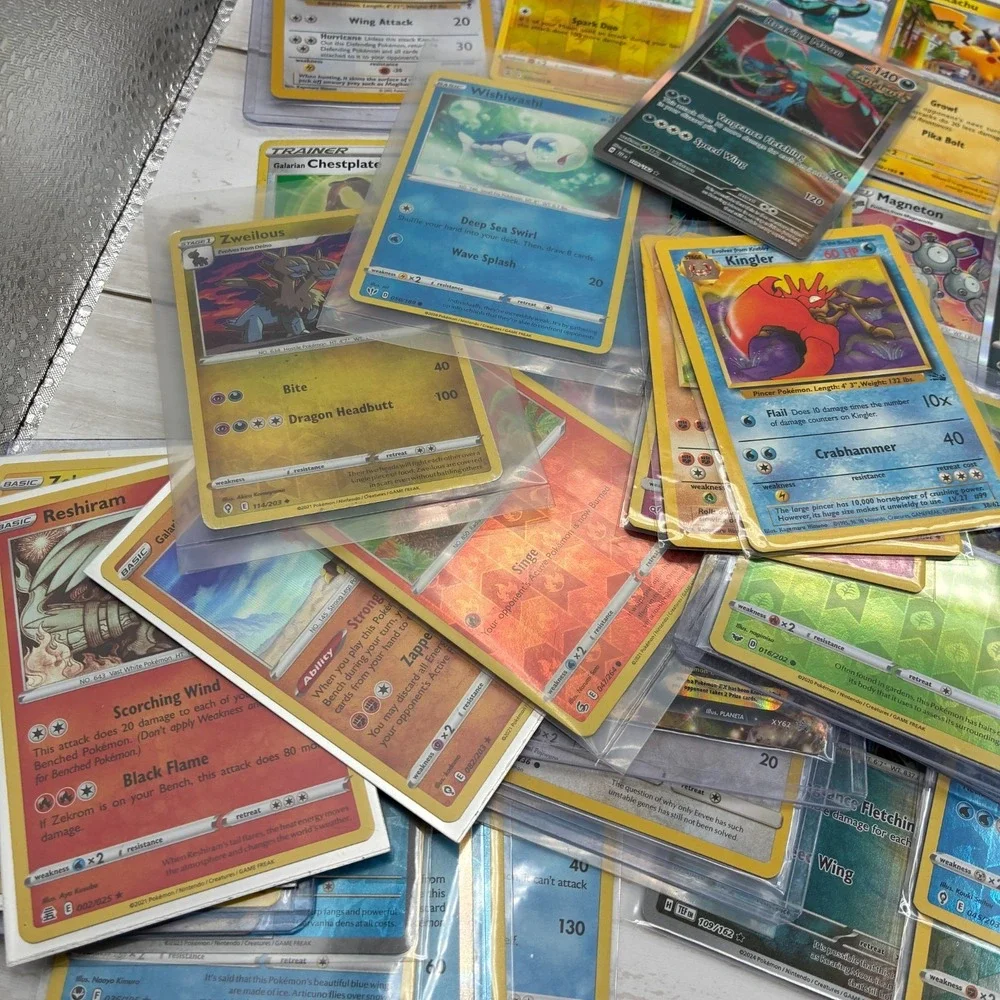 Pokemon Card Lot Vintage Base Set, Fossil, Modern Holos, Reverse Holos modern